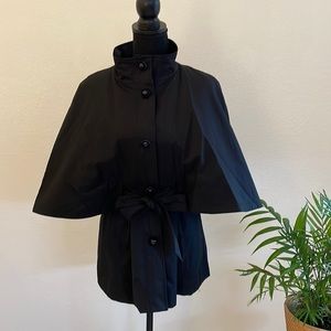 Betsy Johnson Medium Black Cape